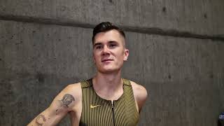 Jakob Ingebrigtsen on trying to avoid illness and why crosstraining when fit is quotvery strangequot [upl. by Jessen]