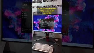 480 Hz OLED Oyuncu Monitörü Asus ROG Swift OLED PG27AQDP  CES 2024 11 [upl. by Iam]