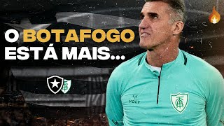 MANCINI AVALIA EVOLUÇÃO DO BOTAFOGO E COMEMORA EMPATE DO AMÉRICAMG [upl. by Procter]