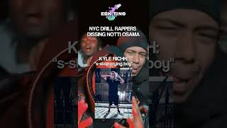 NYC Drill Rappers Dissing Notti Osama🕊️😳🤯 [upl. by Inaniel876]