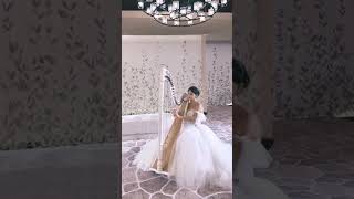 Soundcheck  event in Qatar harp qatar doha harfa event muzykanaślub weddingideas wedding [upl. by Nedah]