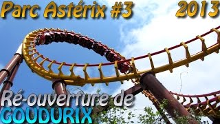 Deanrell au Parc Astérix 03  Réouverture de Goudurix postretracking [upl. by Lucy767]