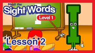 Meet the Sight Words Level 1 Lesson 2 you in I amp to  Preschool Prep Company [upl. by Nojed570]