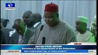 National Conference Anyim Pius Anyim Welcomes Delegates [upl. by Neenwahs]