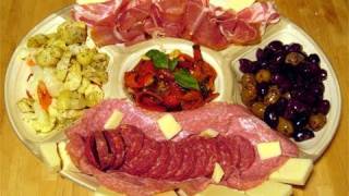 Antipasto Platter How ToRecipe Video  Laura Vitale quotLaura In The Kitchenquot Episode 6 [upl. by Urban753]