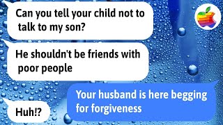 AirText Pro  Toxic mom teaches her son to bully my daughter because she thinks were poor [upl. by Anedal]