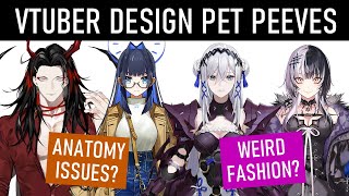 My Pet Peeves with Vtuber Designs as an Art Educator [upl. by Einahpetse]