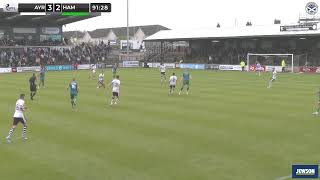 Ayr United v Hamilton [upl. by Selimah]