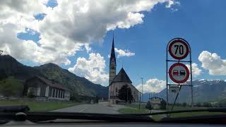 Autofahrt von Kundl nach Rattenberg Tirol Austria [upl. by Peatroy]