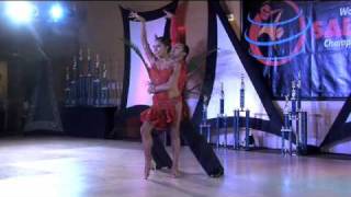 Cristian amp Liz  4th World Salsa Championships 20091st pl on quot1quot [upl. by Juliann]