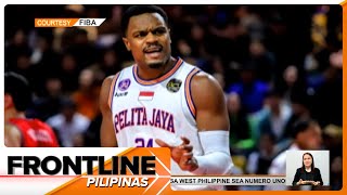 Justin Brownlee nagpakitanggilas para sa Indonesian team na Pelita Jaya  Frontline Pilipinas [upl. by Bowra]