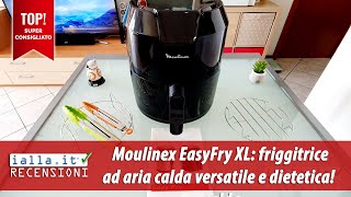 Moulinex Easy Fry XL friggitrice ad aria calda recensione con prove di cottura e accessori [upl. by Hairakcaz403]