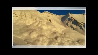 Vidéo  une avalanche gigantesque déclenchée à Anzère [upl. by Dola]