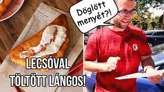 Lecsóval töltött lángos és fenyegető levél Janinak [upl. by Kissel]