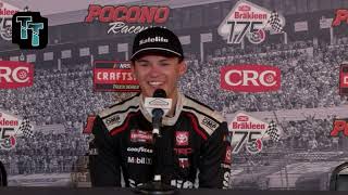 NASCAR Truck Series at Pocono  Corey Heim postrace win presser 7122024 nascar [upl. by Haidabo]