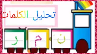 تعلم تحليل الكلمات إلى مقاطع صوتية للأطفال قناة منوعات كيدز [upl. by Onailil]