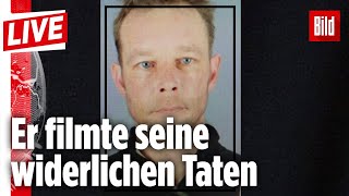 🔴 Mutmaßlicher MaddieMörder filmte eine Vergewaltigung  BILD LIVE [upl. by Suqram]