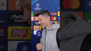 ROBERT LEWANDOWSKI MÓWI W CZTERECH JĘZYKACH SHORT [upl. by Ylek]