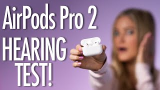 AirPods Pro 2 hearing test and ear protection demo [upl. by Dawaj]