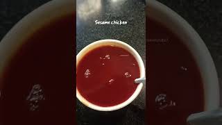 Sesame chicken recipeviralrecipe chinesefood cooking recipes foryoupage sesamechicken [upl. by Aloke]