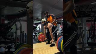 UNSEEN FOOTAGE  WAIT FOR END 🤣✅  DEADLIFT  deadlift shorts motivation [upl. by Nadda]