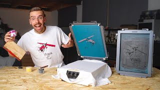 con questo STAMPO MAGLIETTE 🤯 Recensione xTool Screen Printer [upl. by Ottilie942]