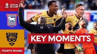 Ipswich Town v Maidstone United  Key Moments  Fourth Round  Emirates FA Cup 202324 [upl. by Ayle]