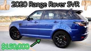 The 2020 Range Rover SVR Coolest Features  In Depth Review [upl. by Adnamor]