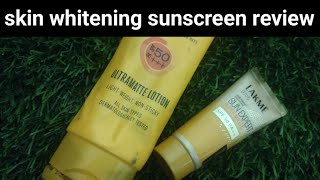 lakme sun expert spf 50 pa supermatte sunscreen lotion review [upl. by Bandur]