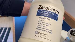 ZeroDerm Advanced Therapy Nourishing Body Wash [upl. by Lipkin236]