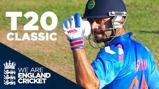 T20 Classic Goes Right Down To The Wire  England v India 2014  Highlights [upl. by Potash161]