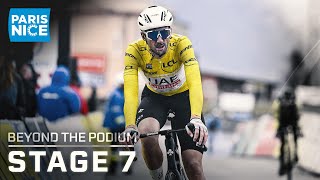 ParisNice Stage 7 2024 review Americans battle for Yellow Jersey  Beyond the Podium  NBC Sports [upl. by Ahsilrak]