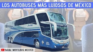 Top 5Las líneas de autobuses más lujosas de México [upl. by Eeralav]