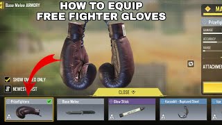 How to EQUIP FREE PRIZEFIGHTER in COD Mobile  FREE Fighter Gloves GAMEPLAY  Wisdom Frost Shorts [upl. by Okomom614]