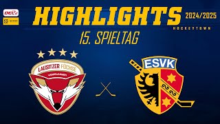 Lausitzer Füchse vs ESV Kaufbeuren Game Highlights [upl. by Kosak]