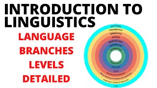 What is linguistics  Branches of Linguistics  Introduction to Linguistics Levels of Linguistics [upl. by Eymaj]