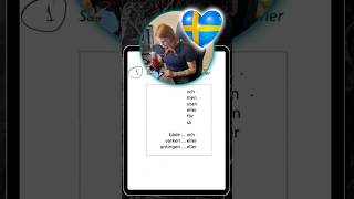 SWEDISH GRAMMAR EXERCISES 006 for beginners by book Form i fokus del 1 med mossmark swedish [upl. by Eidaj627]