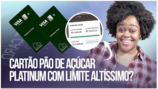 Cartão Pão de Açúcar Platinum Vale a pena solicitar [upl. by Atteloc135]