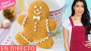 🔴LIVE GALLETAS NAVIDEÑAS  EN DIRECTO  QUIERO CUPCAKES [upl. by Annaynek]