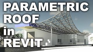 Parametric Roof in Revit Tutorial [upl. by Adela]