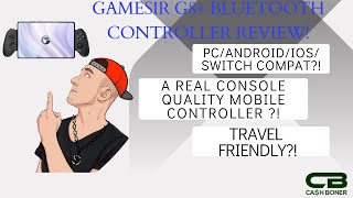 GameSir G8 Plus Mobile Bluetooth Controller Review  Console Grade For Android iOS Switch amp PC [upl. by Yenffad]