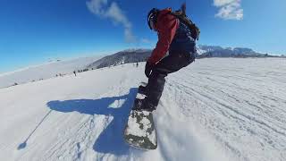 Snowboarding Bansko Ski Resort January 2023 [upl. by Puritan]