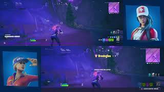 🔴FORTNITE SPLIT SCREEN Gameplay No Commentary [upl. by Honoria]