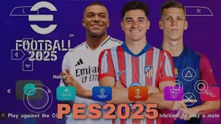 COMMENT TÉLÉCHARGER PES2025 SUR PPSSPP [upl. by Nosredneh]