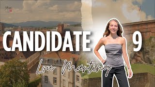 Candidate n°9  Lou Martiny [upl. by Otxilac492]