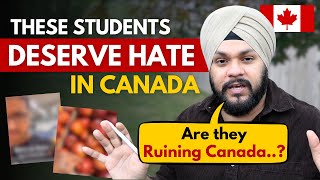 Shame on such International Students in Canada  Ruining all the Hardwork of Immigrants in Canada [upl. by Laddy]