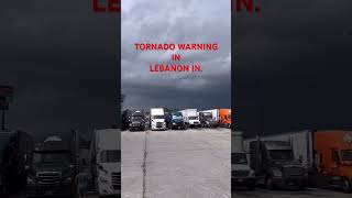 What tornado warnings sounds like at this truck stop [upl. by Hnad]