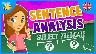 Sentence Analysis Syntax amp Grammar  Educational Videos for Kids [upl. by Orenid]