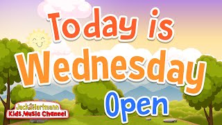 Today is Wednesday  Open Version  Jack Hartmann [upl. by Cosenza]