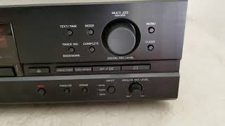 Yamaha CDRHD1300 HDDCD Recorder [upl. by Nalon800]